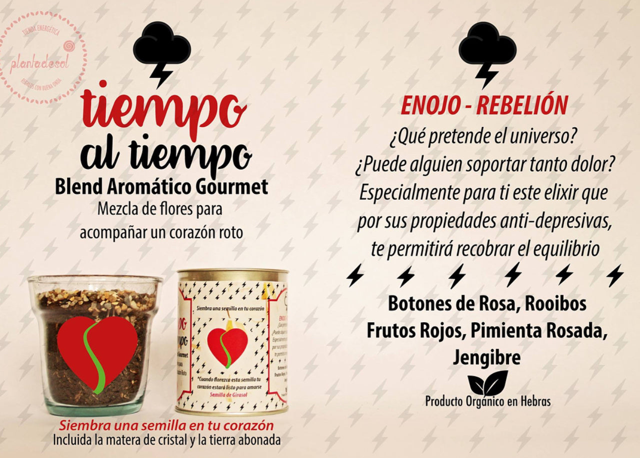 TIEMPO AL TIEMPO - enojo - rebelion